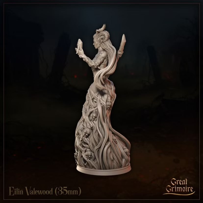 Eilin Valewood - Great Grimoire - Tabletop Games