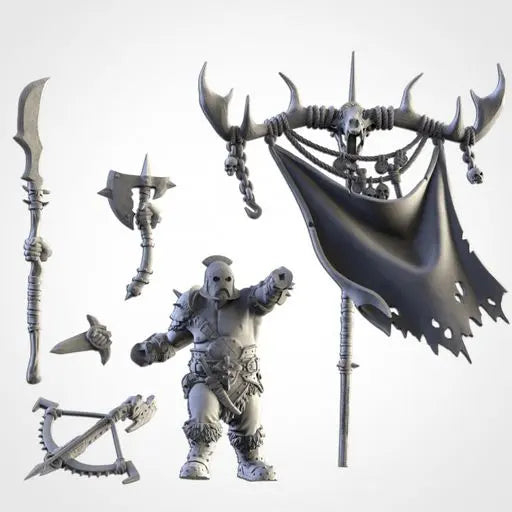 Ogre Battle Bearer | Txarli Factory | Northern Ogres | Tabletop Wargaming