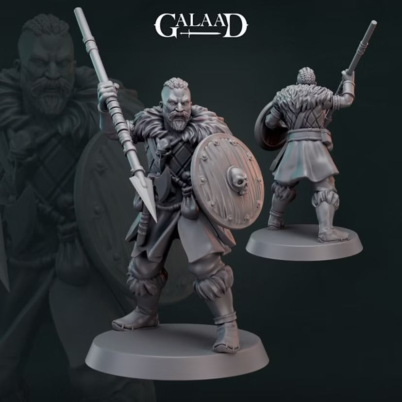 Norse Fighter Release - Galaad Miniatures | Tabletop Games