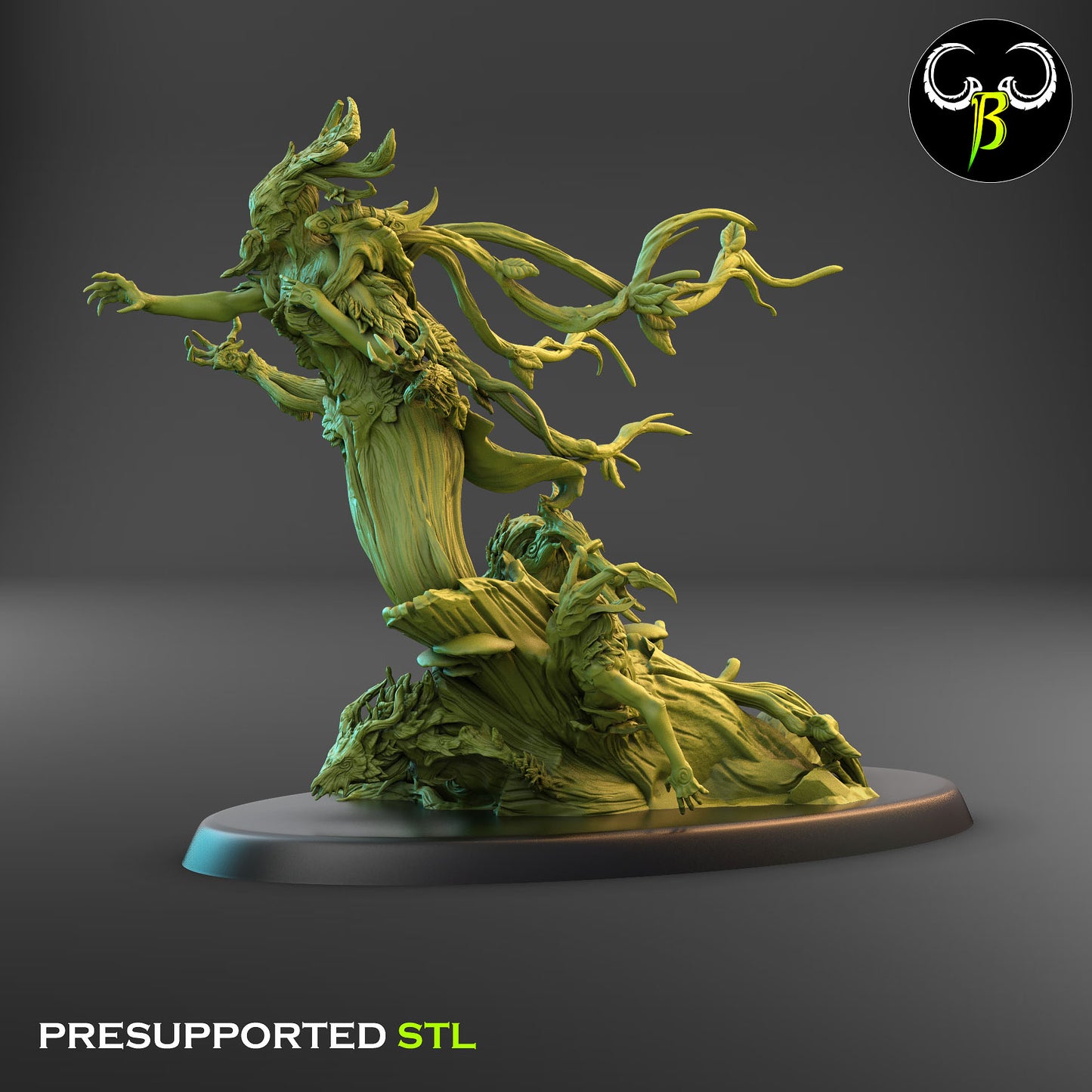 Forest Awakener - ClayBeastCreation - Grove Guardians | Tabletop Games