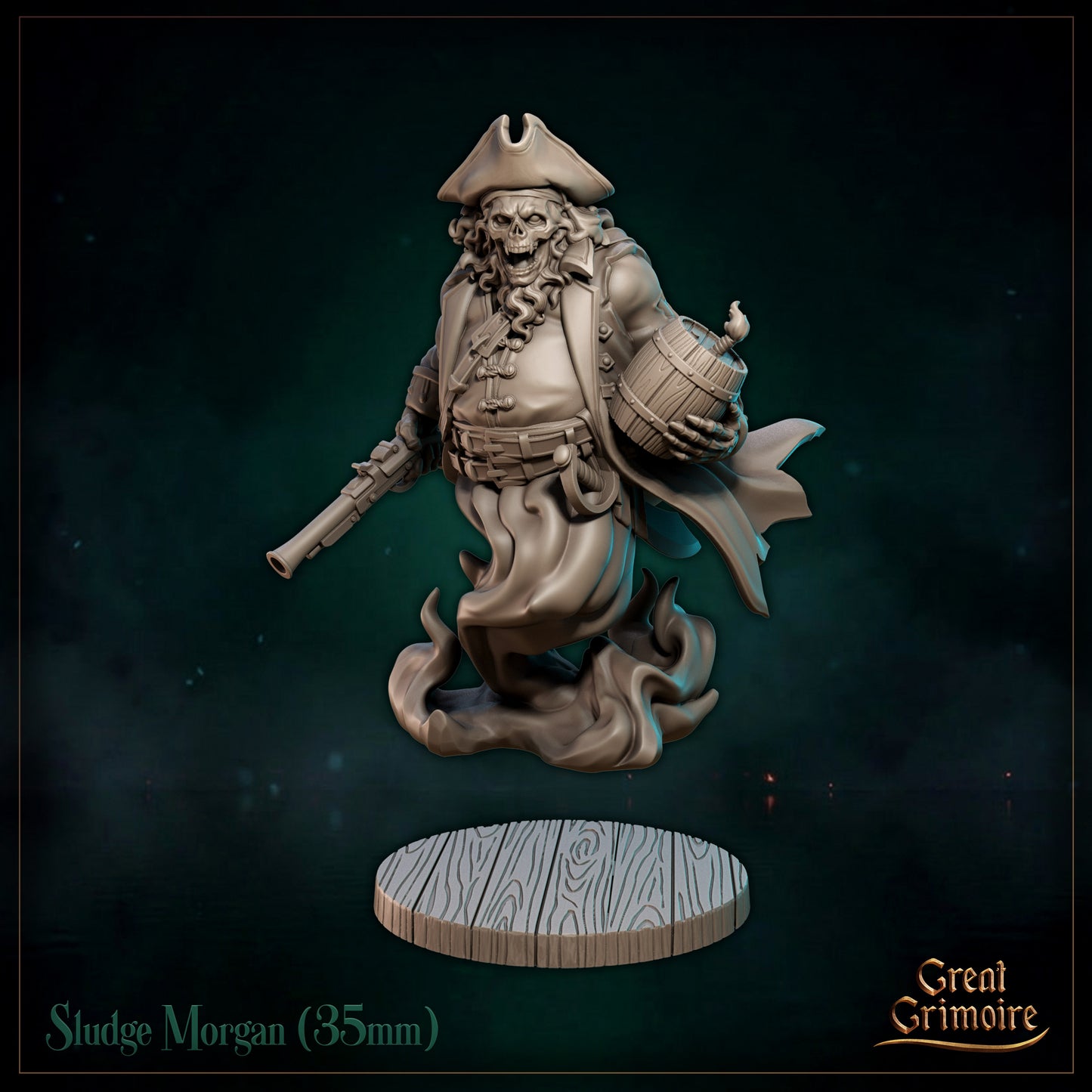 Sludge Morgan - Great Grimoire - Black Tidelight - Tabletop Games
