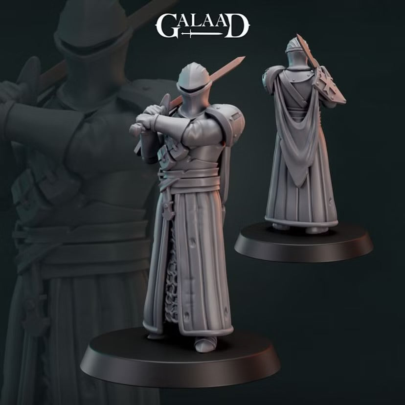 Knights Back From War - Galaad Miniatures | Tabletop Games