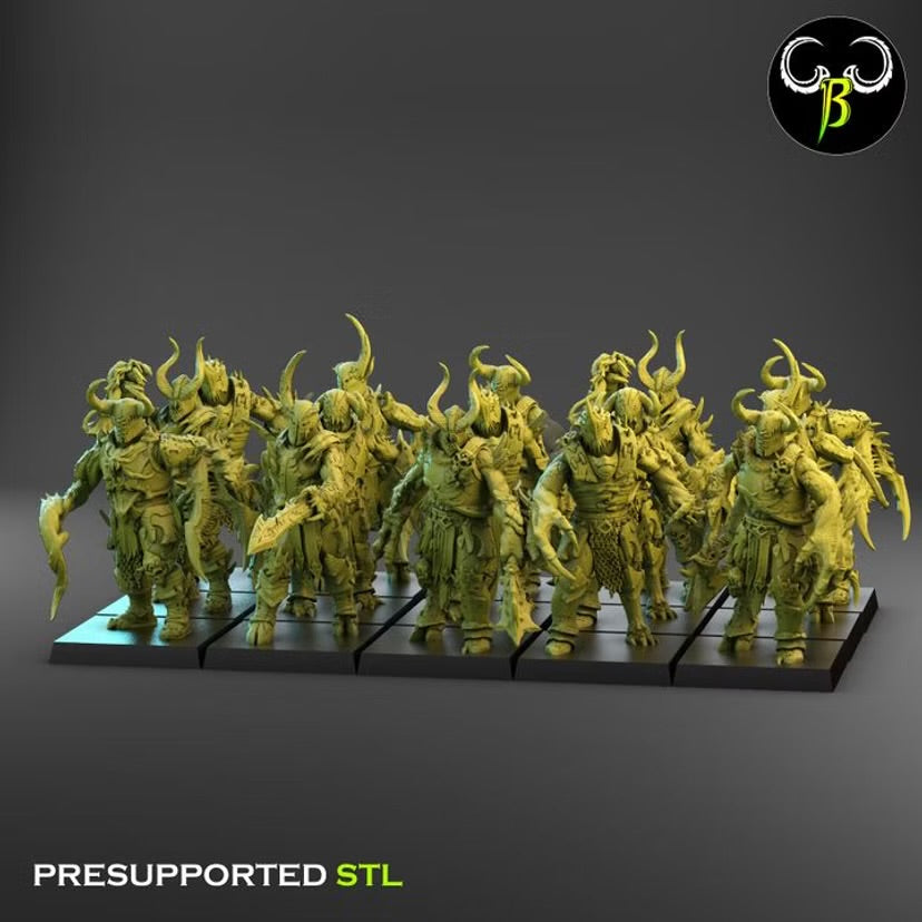 Possessed Ravagers - ClayBeastCreation - Dark Legion | Tabletop Games