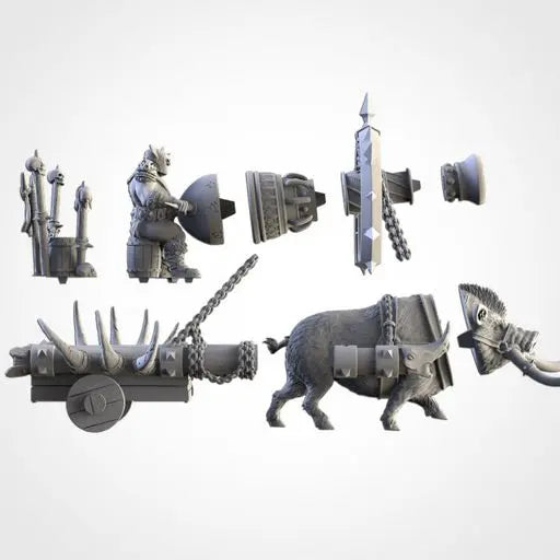 Ogre Thunder Cannon | Txarli Factory | Northern Ogres | Tabletop Wargaming