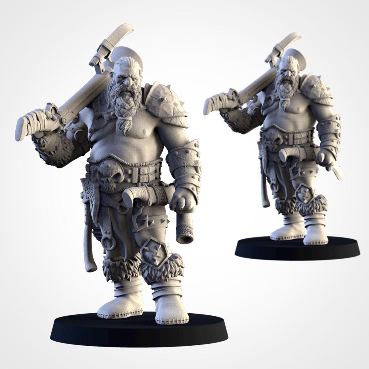 Ogre Bombardiers | Txarli Factory | Northern Ogres | Tabletop Wargaming