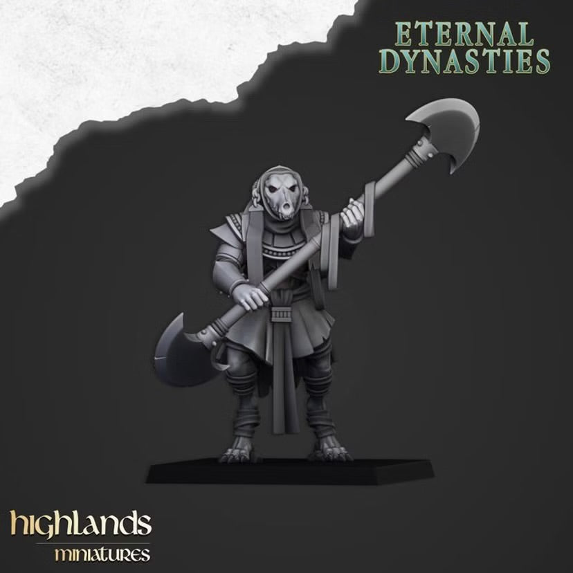 Anubis Guard - Highlands Miniatures - Eternal Dynasties | Tabletop Games