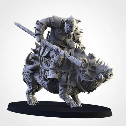 Tusker Cavalry | Txarli Factory | Northern Ogres | Tabletop Wargaming