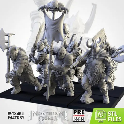 Thug Ogres | Txarli Factory | Northern Ogres | Tabletop Wargaming