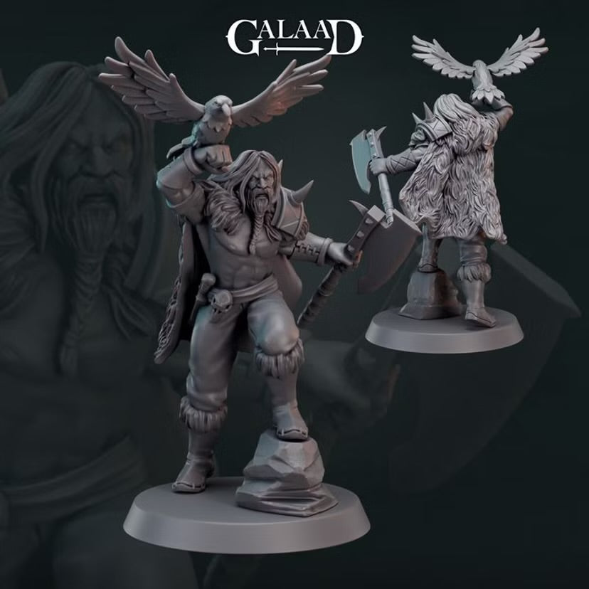 Norse Fighter Release - Galaad Miniatures | Tabletop Games