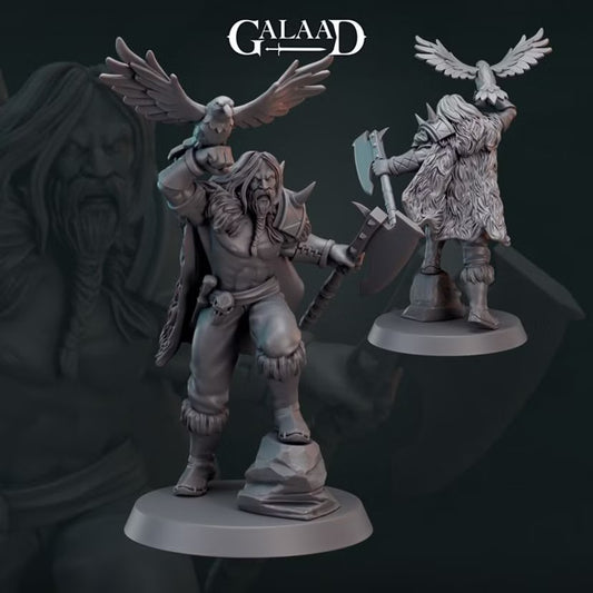 War chief Norse - Galaad Miniatures | Tabletop Games