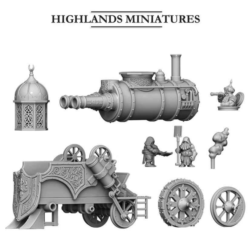 Marduk Iron Engine - Highlands Miniatures - Sons of Marduk | Tabletop Games