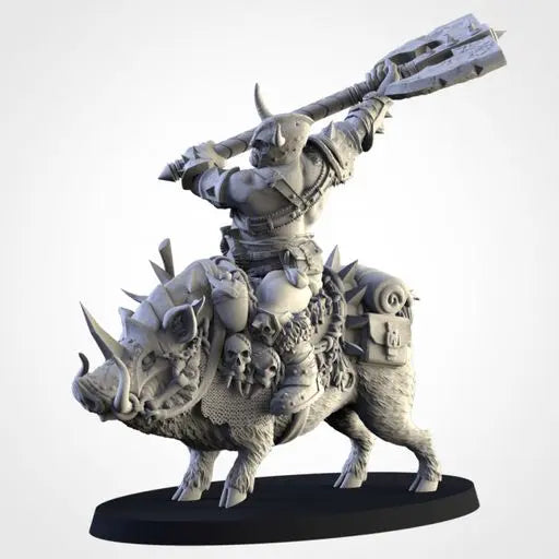 Tusker Cavalry | Txarli Factory | Northern Ogres | Tabletop Wargaming
