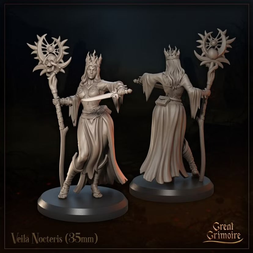 Veila Nocteris - Great Grimoire - Tabletop Games