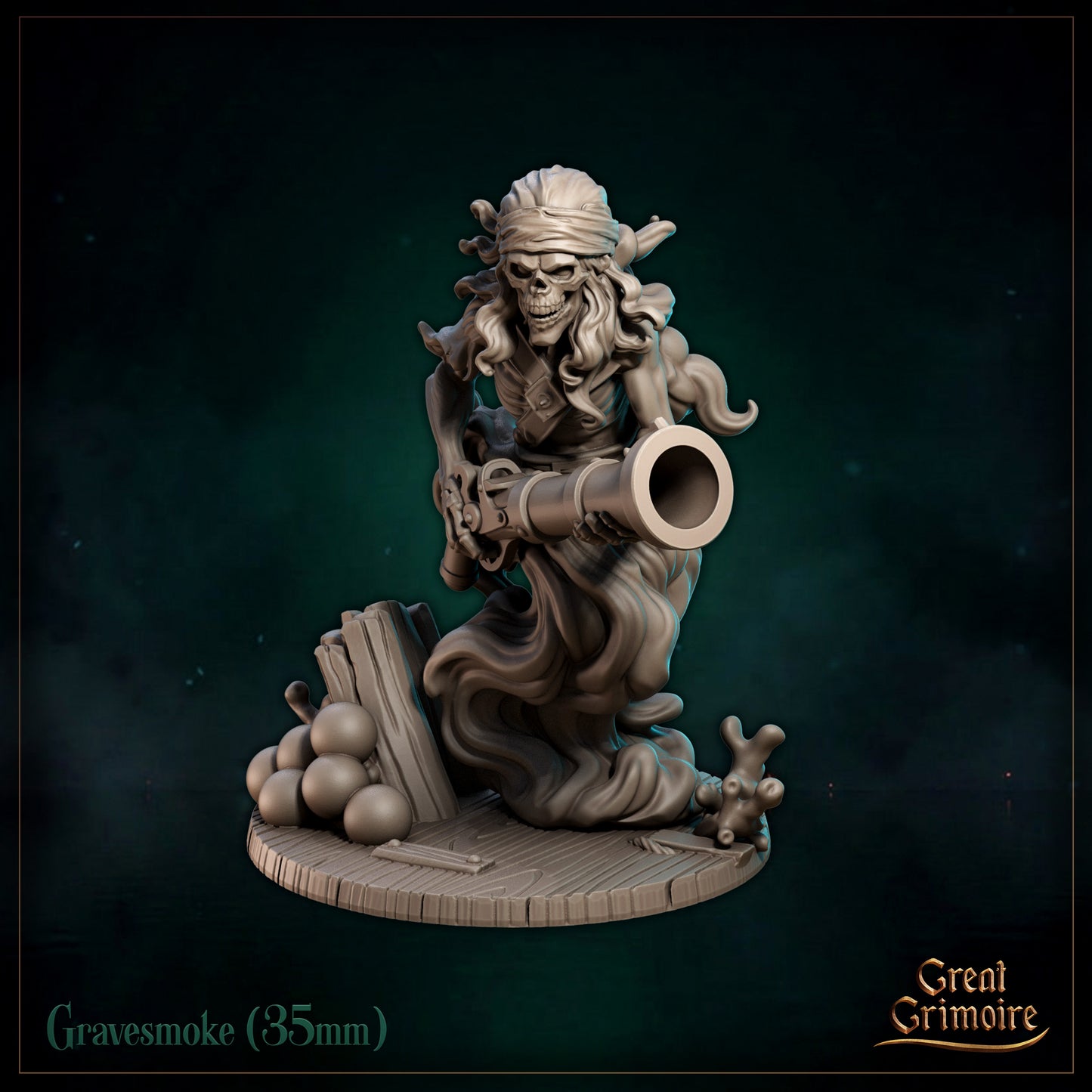 Gravesmoke - Great Grimoire - Black Tidelight - Tabletop Games