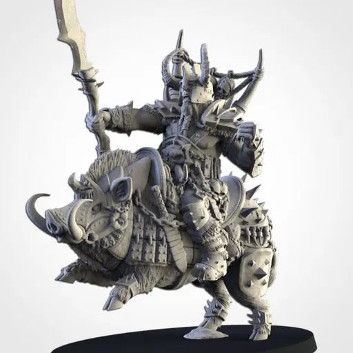 Khan Ogre Mounted | Txarli Factory | Northern Ogres | Tabletop Wargaming