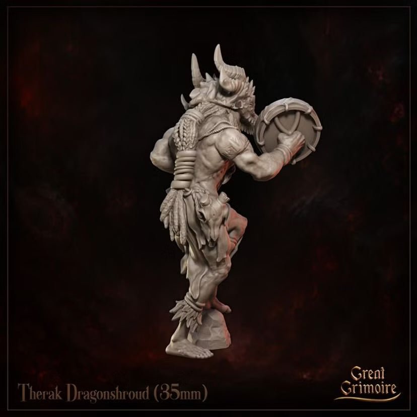 Therak Dragonshroud - Great Grimoire - Runeblood Covenant - Tabletop Games