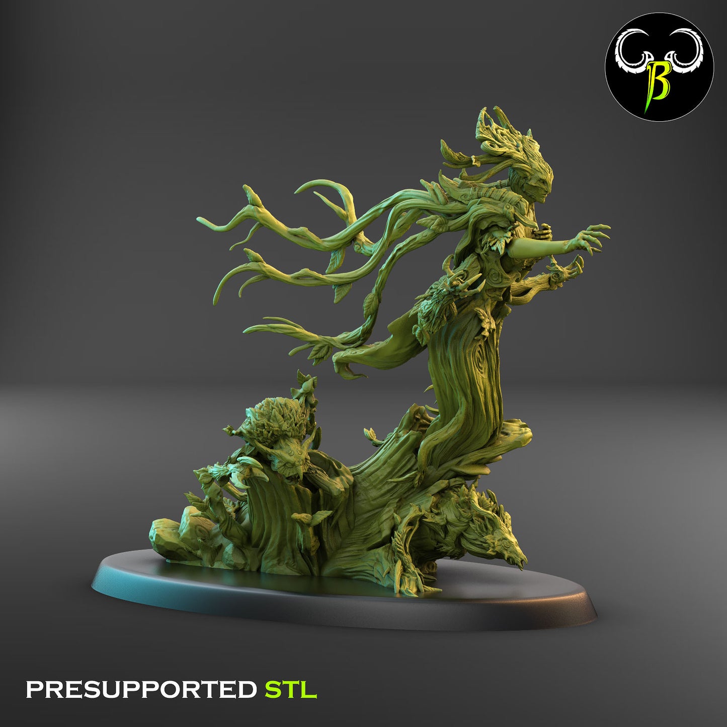 Forest Awakener - ClayBeastCreation - Grove Guardians | Tabletop Games
