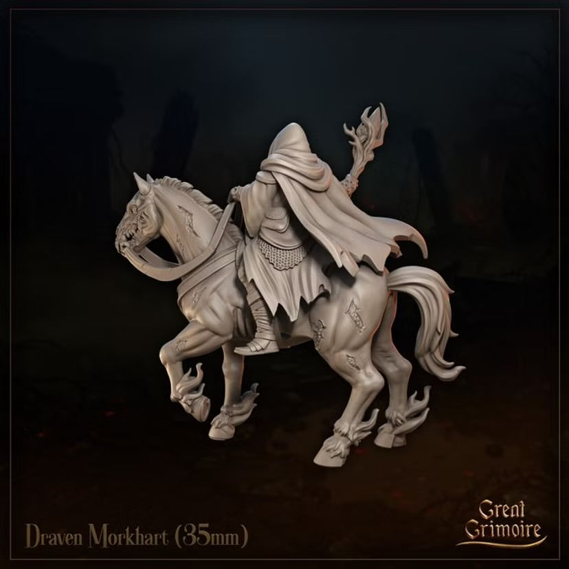 Draven Morkhart - Great Grimoire - Tabletop Games