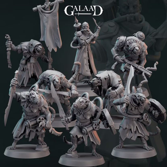 Ratfolk Release - Galaad Miniatures | Tabletop Games