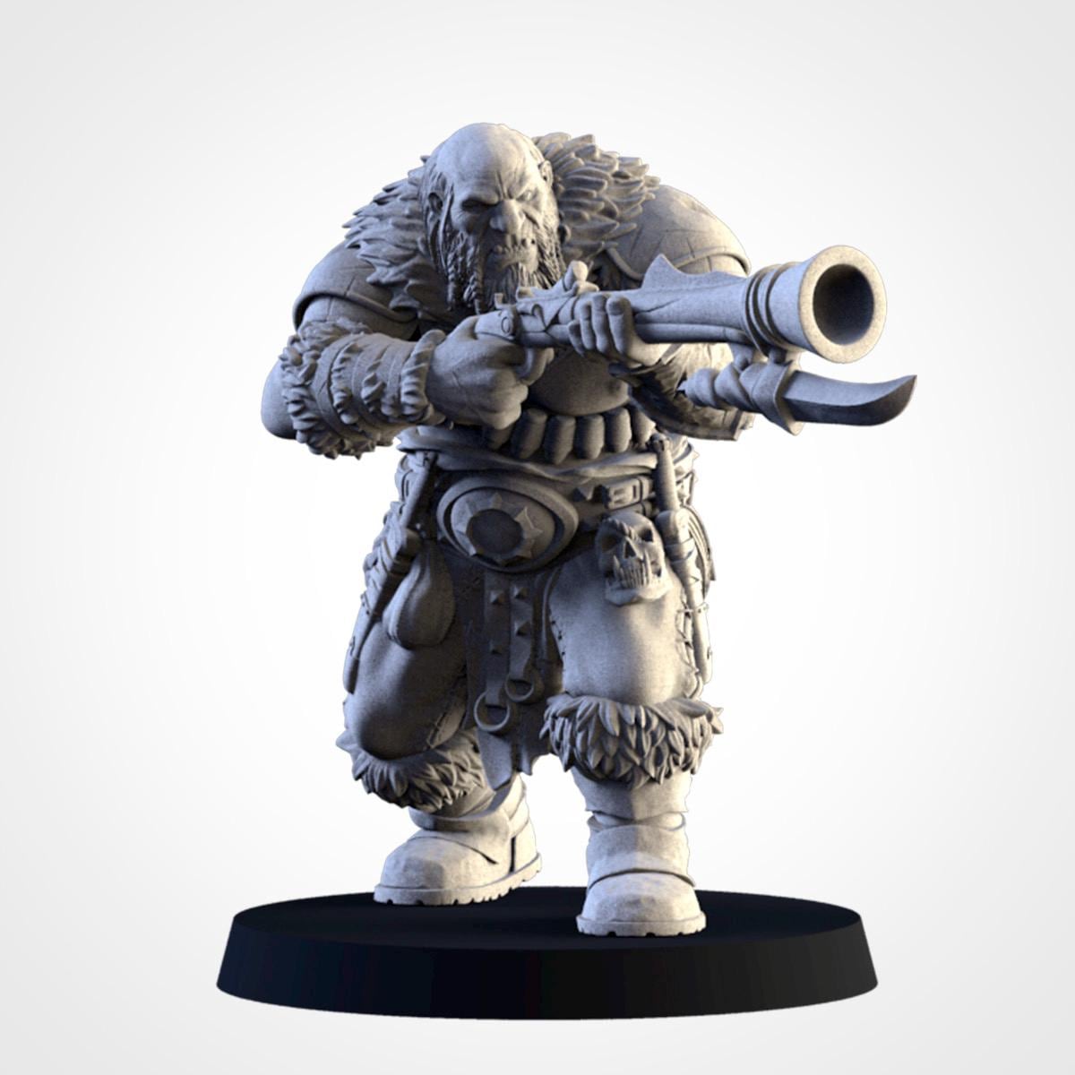 Ogre Bombardiers | Txarli Factory | Northern Ogres | Tabletop Wargaming