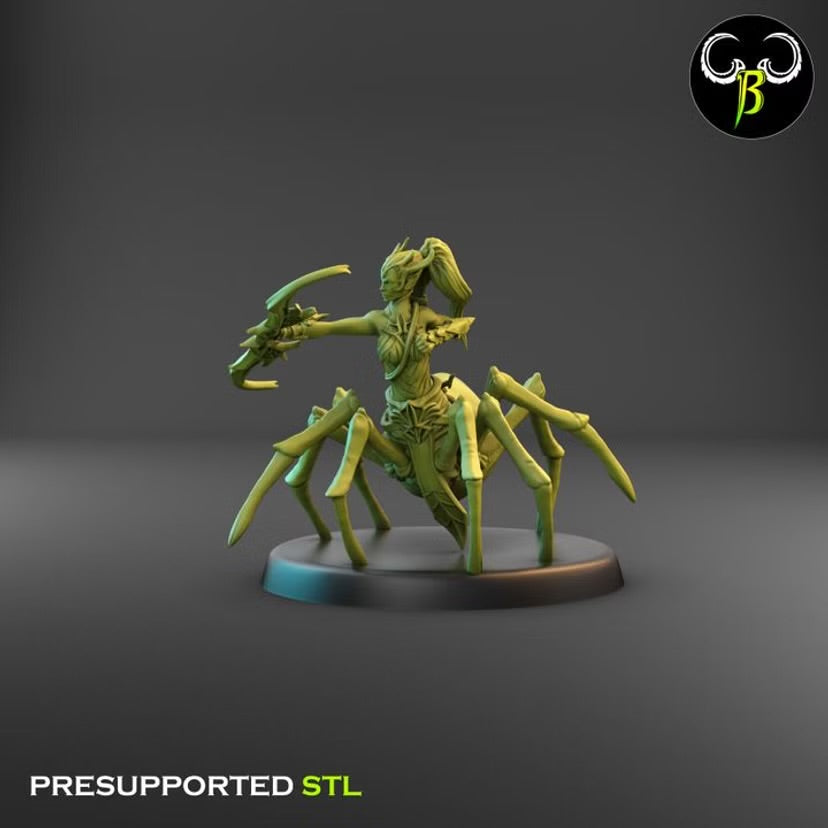 Spider Gods Favoured Bow - ClayBeastCreation - Cult of the Eight | Tabletop Games