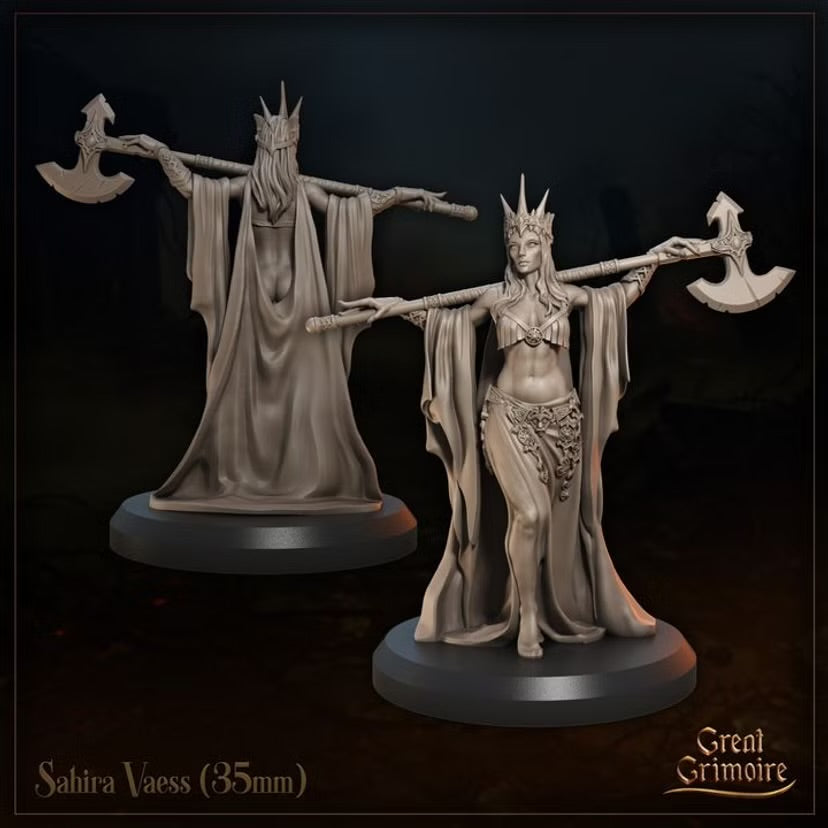 Sahira Vaess - Great Grimoire - Tabletop Games