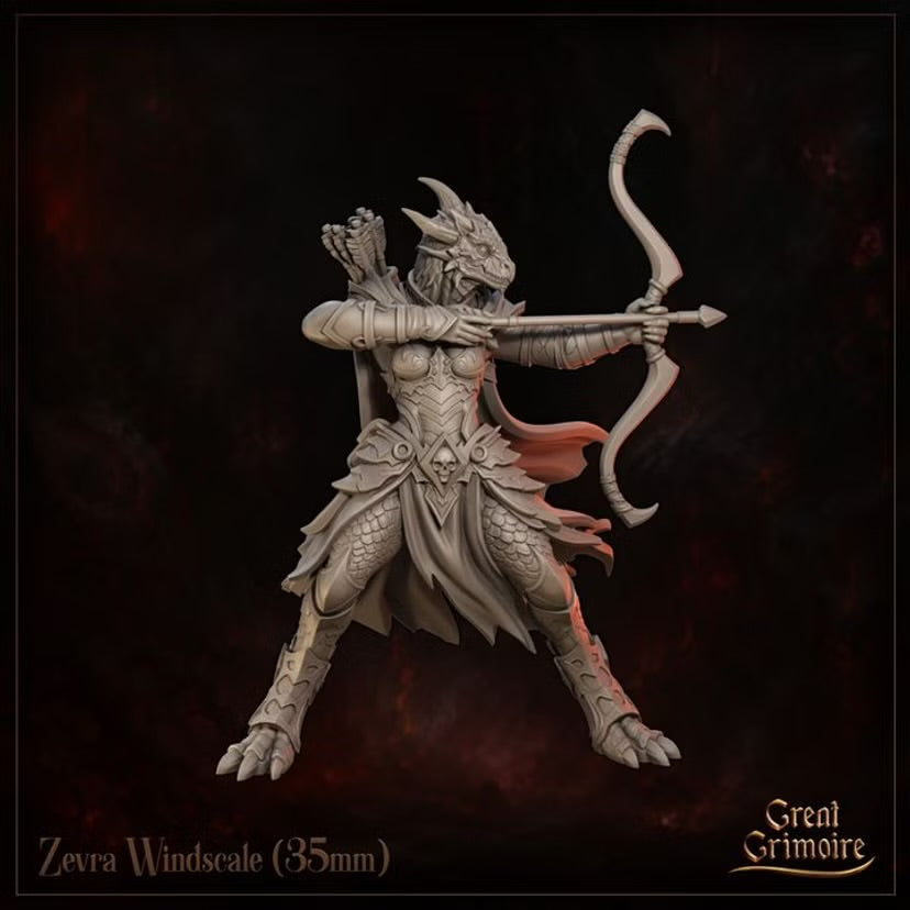 Zevra Windscale - Great Grimoire - Runeblood Covenant - Tabletop Games
