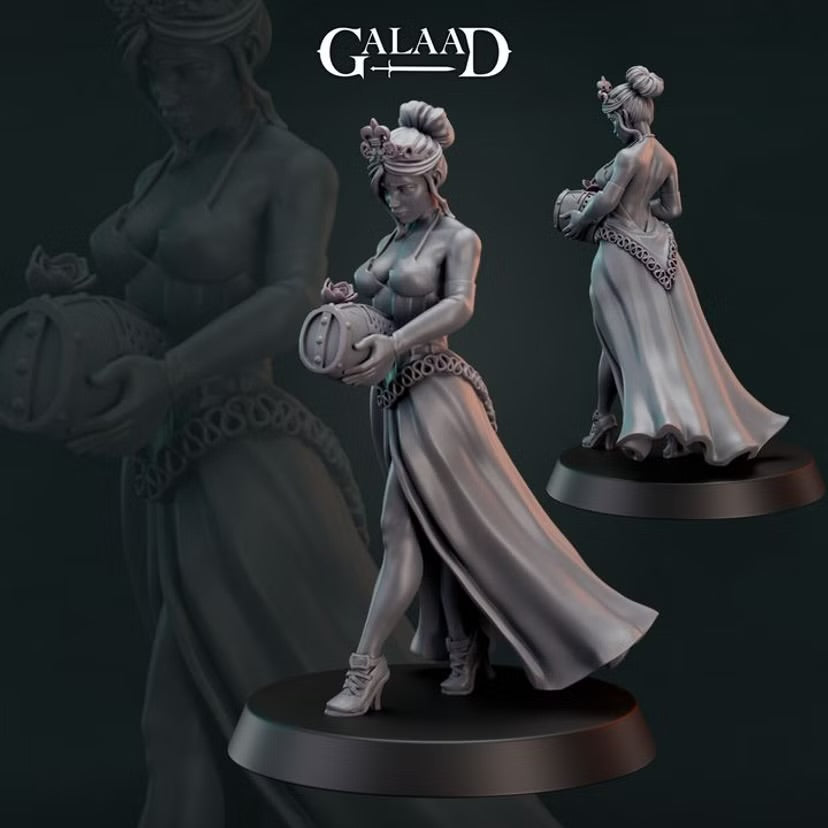 Princess Mourning - Galaad Miniatures | Tabletop Games