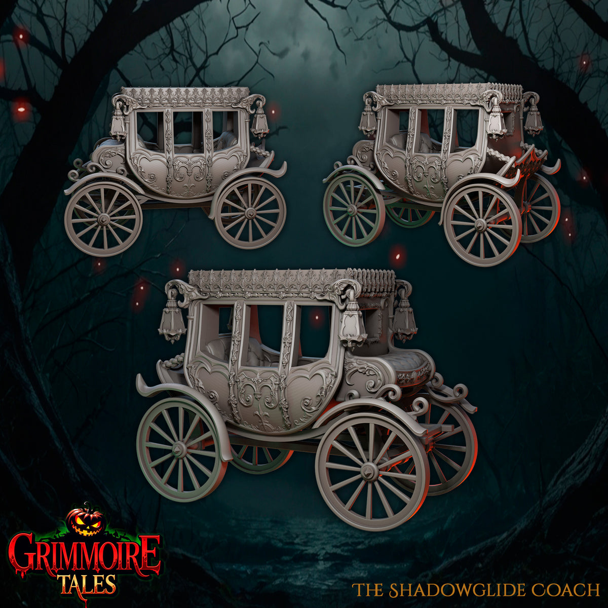 Nocturna Umbriana - Great Grimoire - Grimmoire Tales | 3D Printed miniatures | Tabletop Games