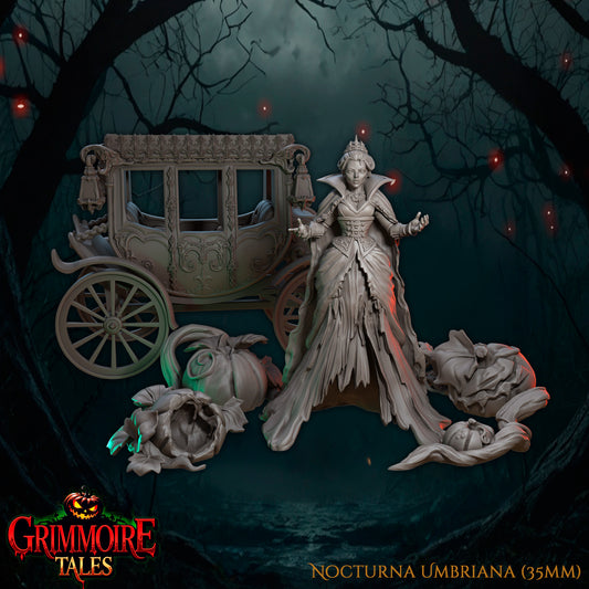 Nocturna Umbriana - Great Grimoire - Grimmoire Tales | 3D Printed miniatures | Tabletop Games