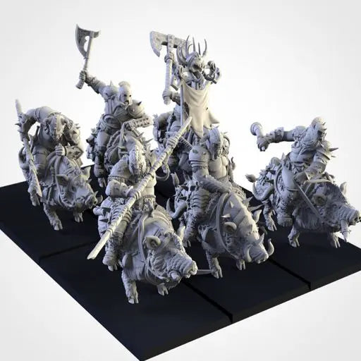 Tusker Cavalry | Txarli Factory | Northern Ogres | Tabletop Wargaming