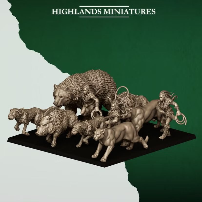 Feral Animals And Beastamers - Feral Elves | Tabletop Games