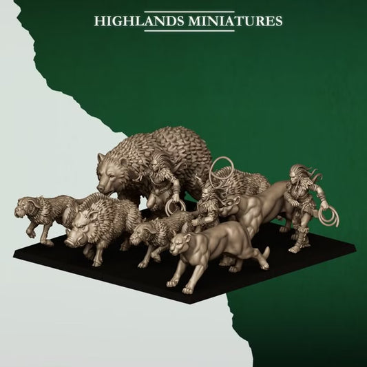 Feral Animals And Beastamers - Feral Elves | Tabletop Games