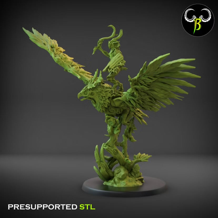 Wild Riders With Shield - ClayBeastCreation - Grove Guardians | Tabletop Games