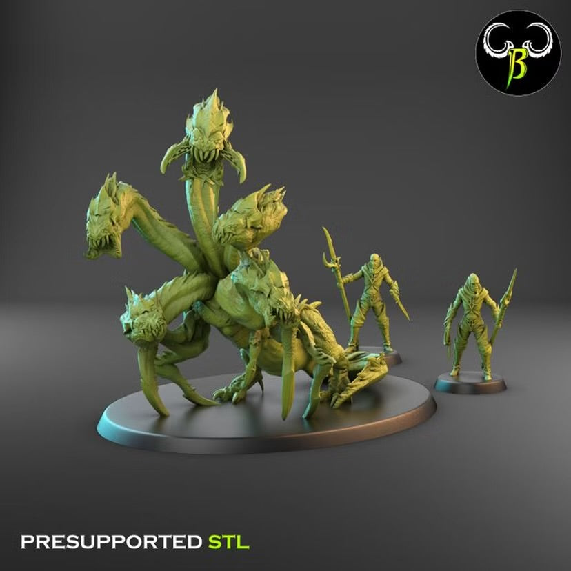 Cave Dweller Squad - ClayBeastCreation - Cult of the Eight | Tabletop Games