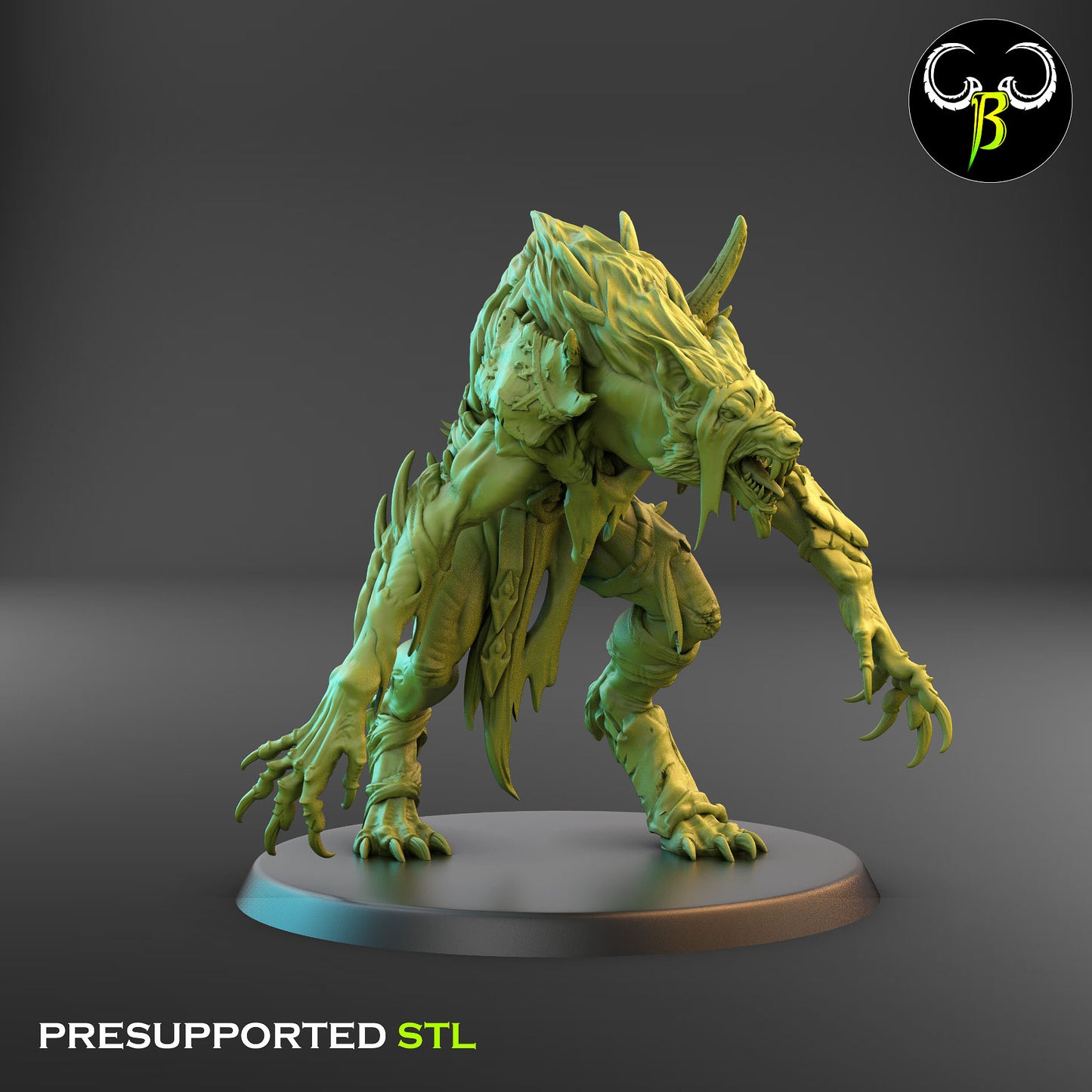 Feral Mutants - ClayBeastCreation - Dark Legions | Tabletop Games