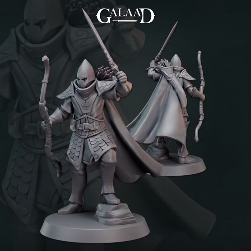 Elf Fighter Release - Galaad Miniatures | Tabletop Games