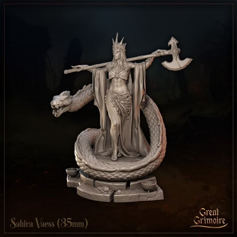 Sahira Vaess - Great Grimoire - Tabletop Games
