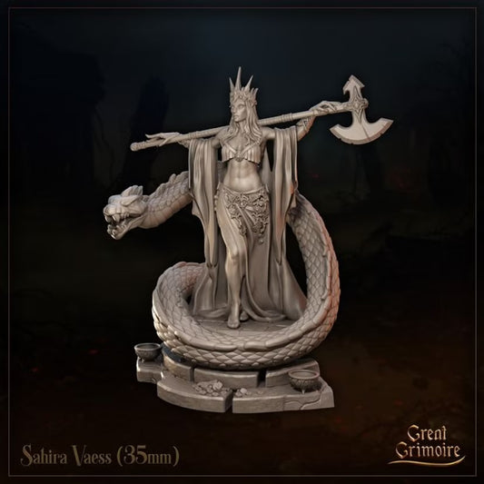 Sahira Vaess - Great Grimoire - Tabletop Games