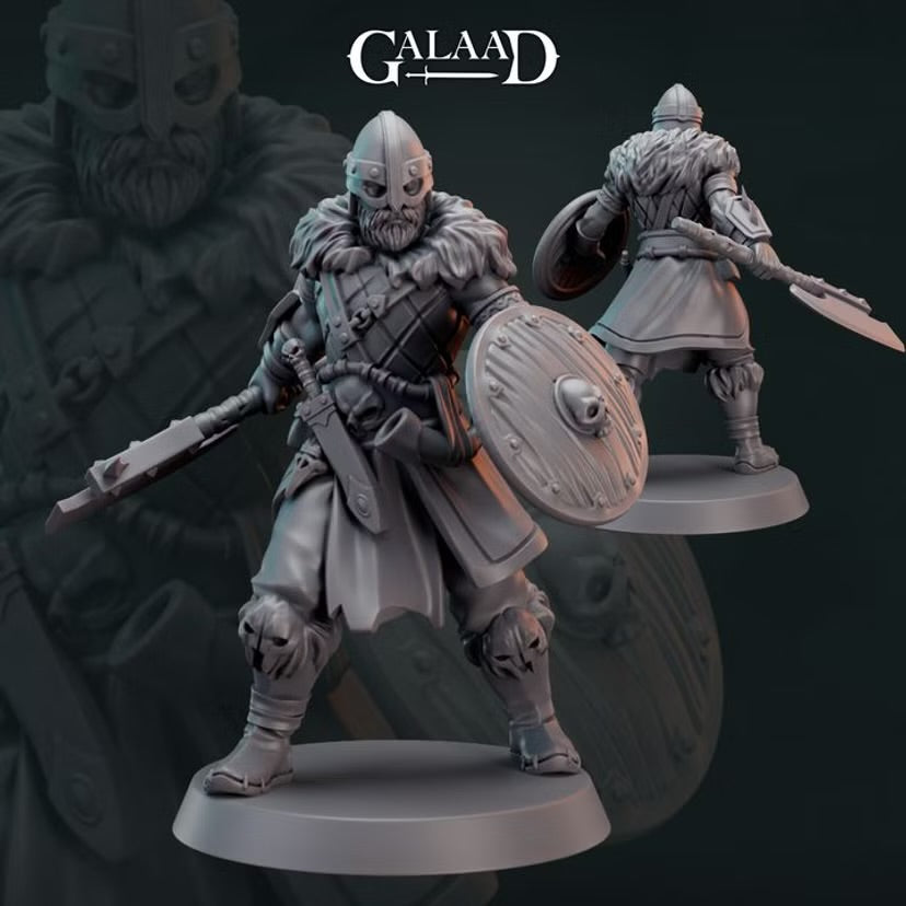 Norse Fighter Release - Galaad Miniatures | Tabletop Games