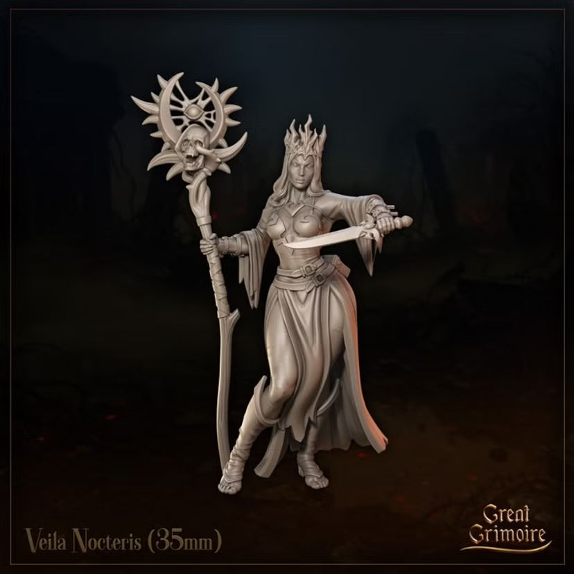Veila Nocteris - Great Grimoire - Tabletop Games