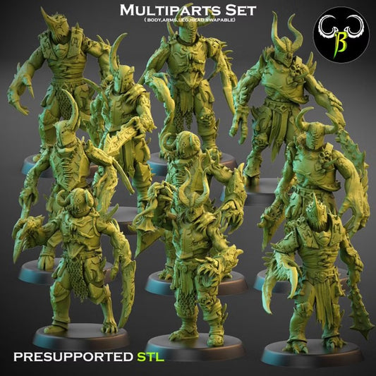 Possessed Ravagers  - ClayBeastCreation - Dark Legion | Tabletop Games