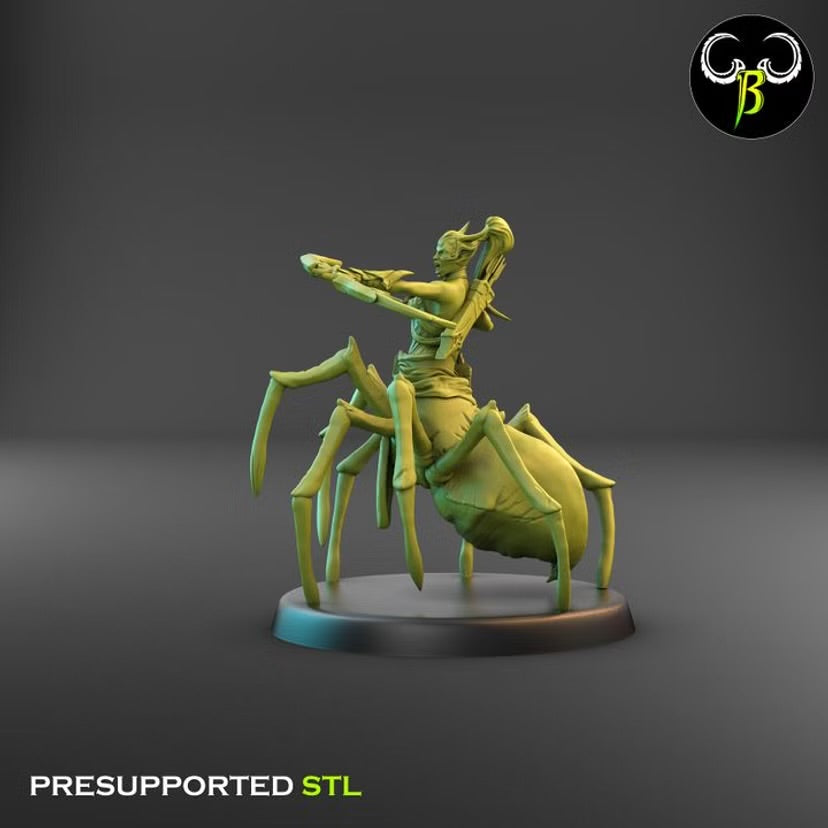 Spider Gods Favoured Bow - ClayBeastCreation - Cult of the Eight | Tabletop Games