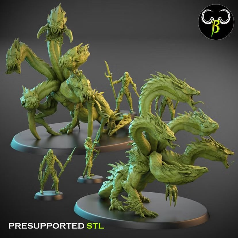 Cave Dweller Squad - ClayBeastCreation - Cult of the Eight | Tabletop Games