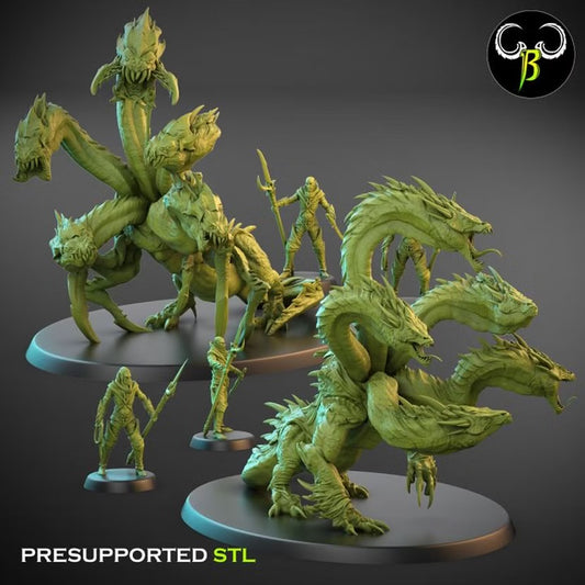 Cave Dweller Squad - ClayBeastCreation - Cult of the Eight | Tabletop Games