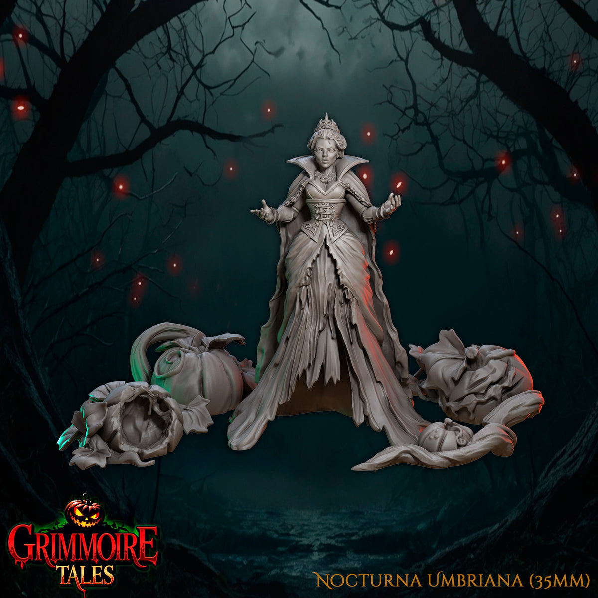 Nocturna Umbriana - Great Grimoire - Grimmoire Tales | 3D Printed miniatures | Tabletop Games