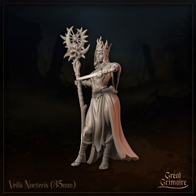 Veila Nocteris - Great Grimoire - Tabletop Games