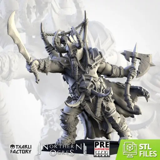 Khan Ogre | Txarli Factory | Northern Ogres | Tabletop Wargaming
