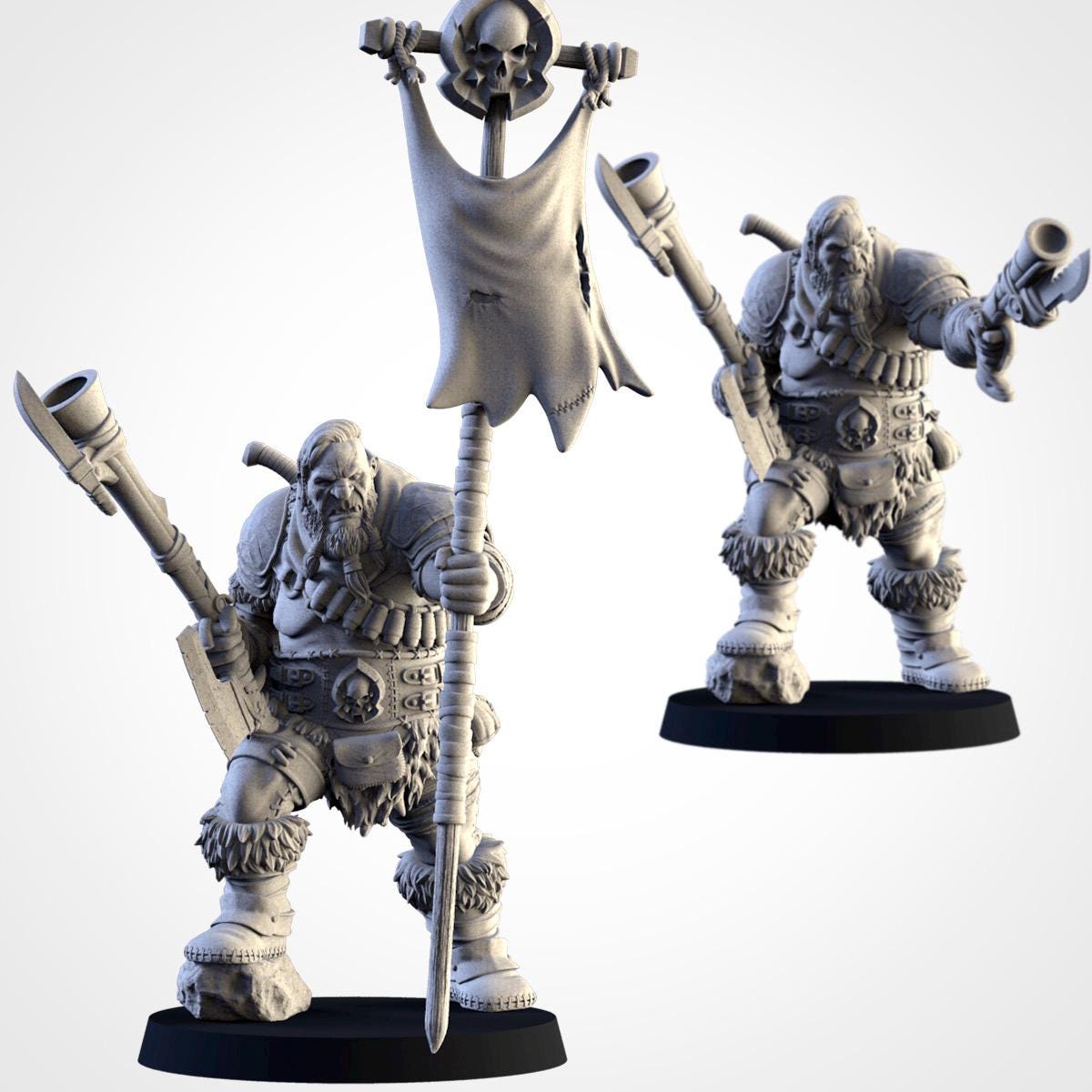 Ogre Bombardiers | Txarli Factory | Northern Ogres | Tabletop Wargaming