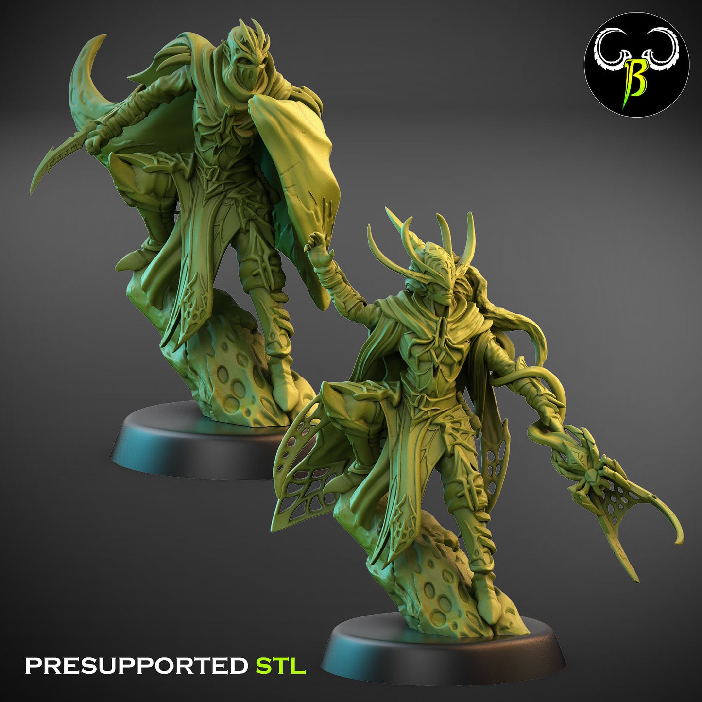 Shadow Weaver Squad - ClayBeastCreation - Cult of the Eight | Tabletop Games